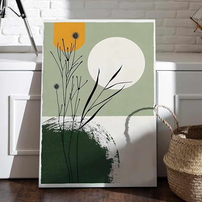 PAPER PLANE DESIGN Canvas Gallery Wrap Framed Painting | Wall Art for Living Room, Bedroom, and Office Decor | Size 20 In x 30